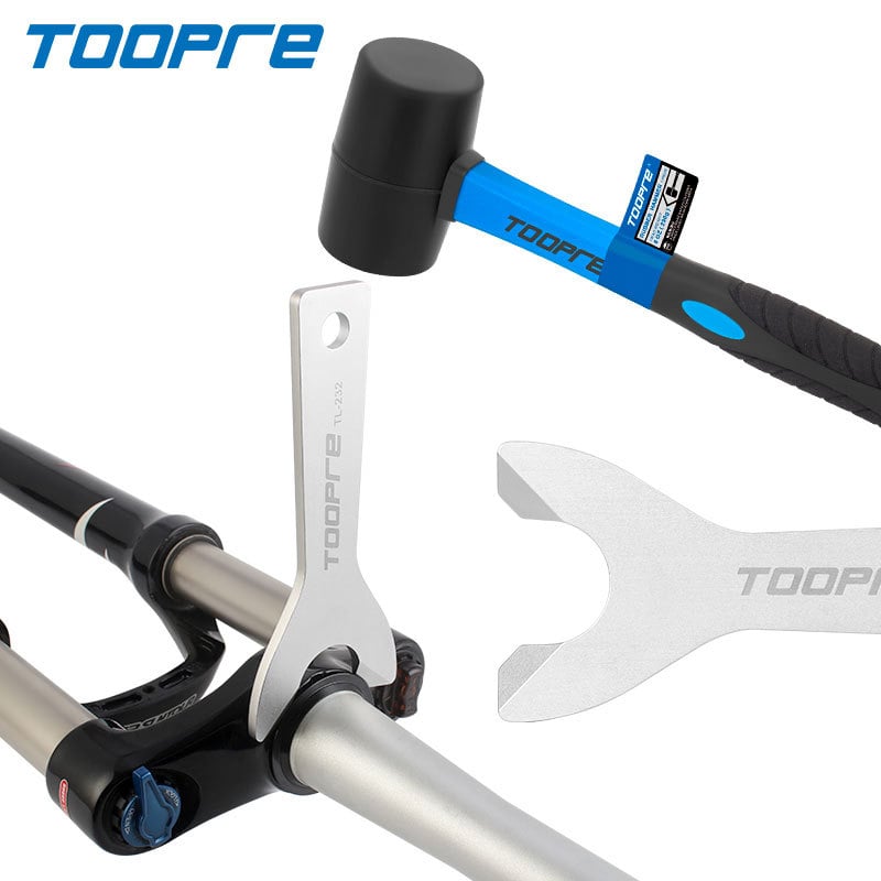 TOOPRE Kerékpár alsó csapágy-eltávolító eszköz – rozsdamentes acél, csésze készlet, MTB és országúti kerékpárokhoz, karbantartó eszköz