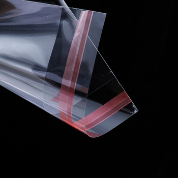 OPP öntapadós műanyag csomagoló tasak, 100% új anyag, logó nyomtatás, ruházati csomagoláshoz, zoknik és kiegészítők