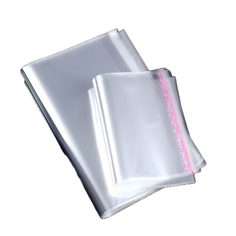 OPP öntapadós műanyag csomagoló tasak, 100% új anyag, logó nyomtatás, ruházati csomagoláshoz, zoknik és kiegészítők