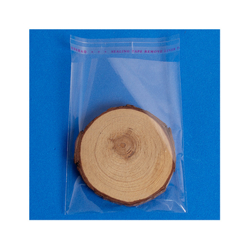 Átlátszó önzáró műanyag zacskó ruházathoz, csomagoló zacskó, sík késes vágás, logó nyomtatás nélkül