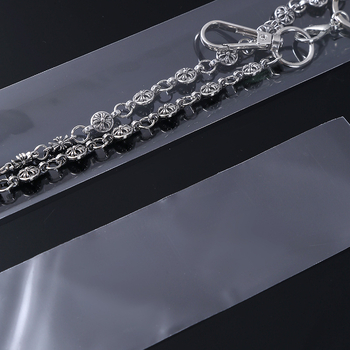 Sac OPP plat pentru bijuterii – protecție împotriva umezelii și prafului, material nou, marcă proprie, destinație: ambalare cadouri, lungime sigilare: 5 cm