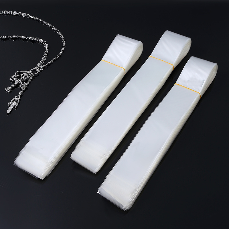 Sac OPP plat pentru bijuterii – protecție împotriva umezelii și prafului, material nou, marcă proprie, destinație: ambalare cadouri, lungime sigilare: 5 cm