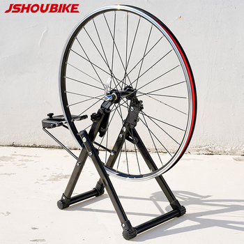 JSHOU BIKE Unealtă de aliniere a cercului pentru bicicletă de munte – oțel + plastic, Tabel de reglaj al cercului