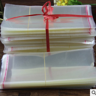 Geantă autoadezivă pentru șosete, din plastic, fără logo, ștanțată la cald