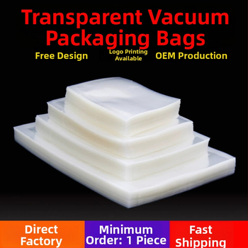 Féla vákuum taska főtt ételekhez – sima felület, hőzáró tömítés, főtt ételekhez tervezve, Long Bao márka, licencelhető magáncímke