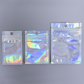 Lézeres önzáró zipzáros tasak – átlátszó PET lézer-kompozit, Yulian márka, ékszerekhez, csomagoláshoz digitális termékekhez, tokkok és tartozékok csomagolásához, zárási hossz 1–50 cm