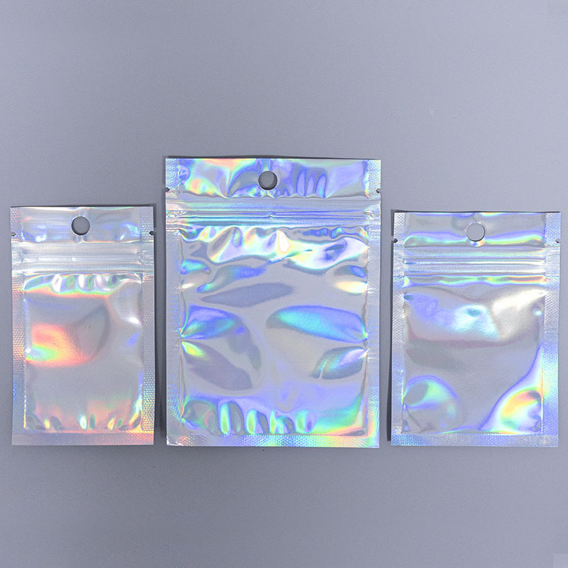 Lézeres önzáró zipzáros tasak – átlátszó PET lézer-kompozit, Yulian márka, ékszerekhez, csomagoláshoz digitális termékekhez, tokkok és tartozékok csomagolásához, zárási hossz 1–50 cm