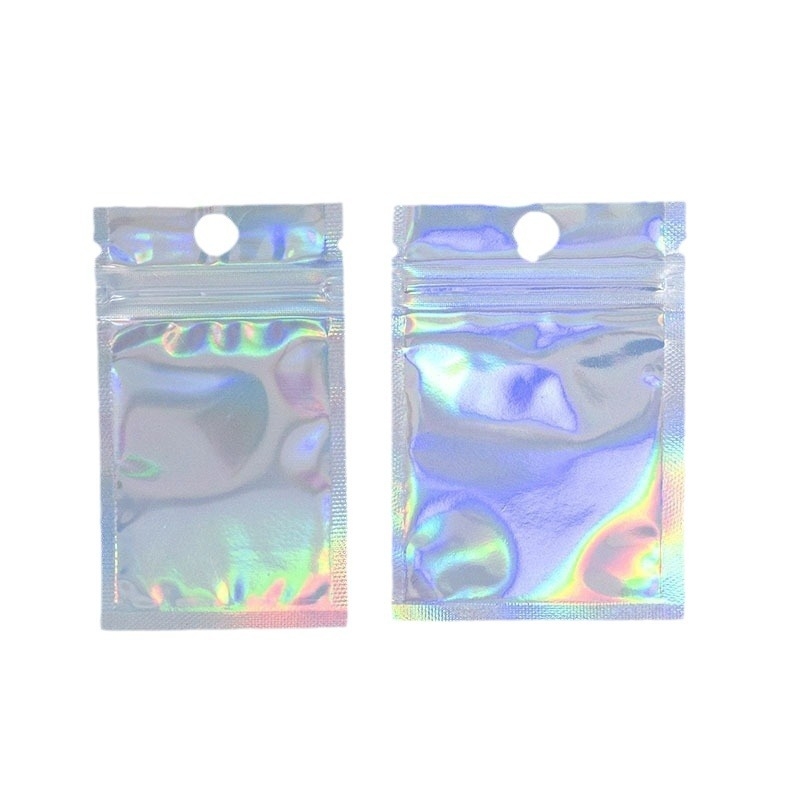 Lézeres önzáró zipzáros tasak – átlátszó PET lézer-kompozit, Yulian márka, ékszerekhez, csomagoláshoz digitális termékekhez, tokkok és tartozékok csomagolásához, zárási hossz 1–50 cm