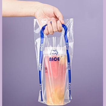 Tejes tea csomagoló zacskó; átlátszó; egy- vagy két pohárhoz; kettős falú kialakítás; megerősített