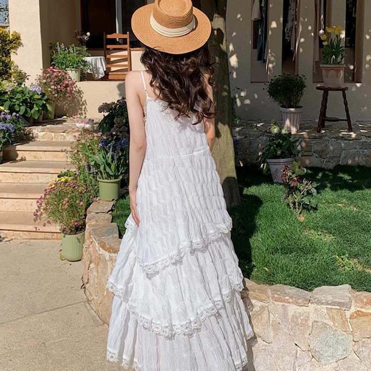 rochie fără mâneci cu decolteu în V, lungime midi, fustă tip cake, poliester