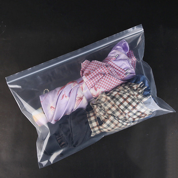 Prozirna PE ZIPLOCK vrećica za pakiranje nakita, horizontalno otvaranje, ispisiva, duljina brtve 1 cm