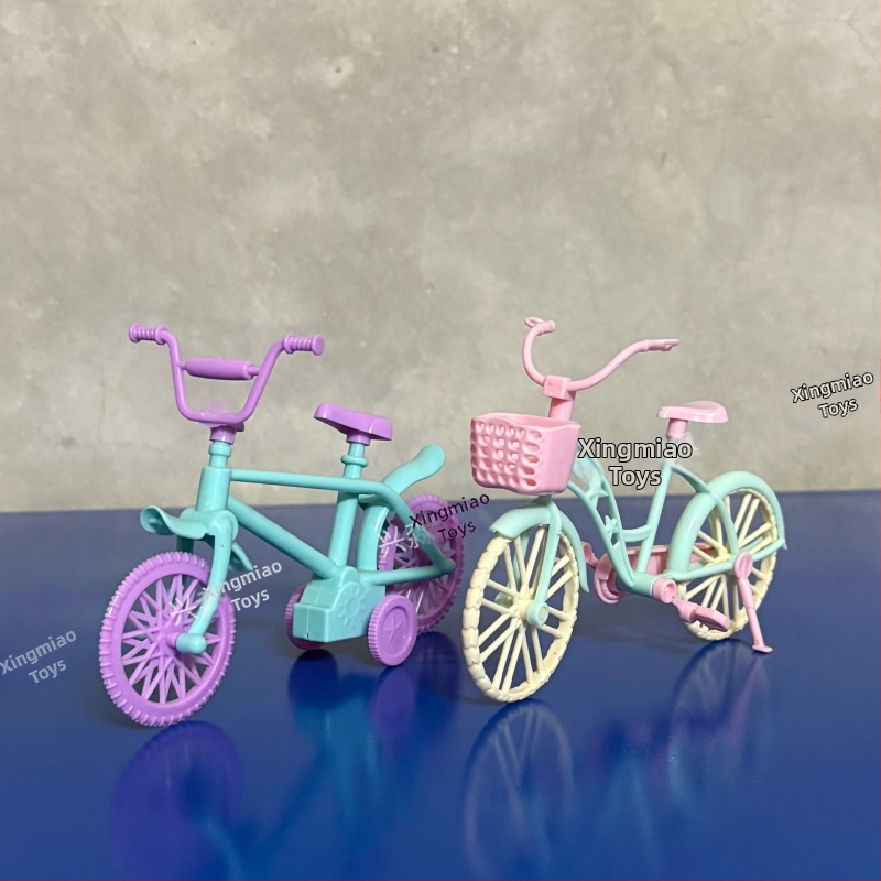 Xingmiao plastični bicikl za igru s košarom i stalkom — za djecu 4–6 godina, kućna igračka