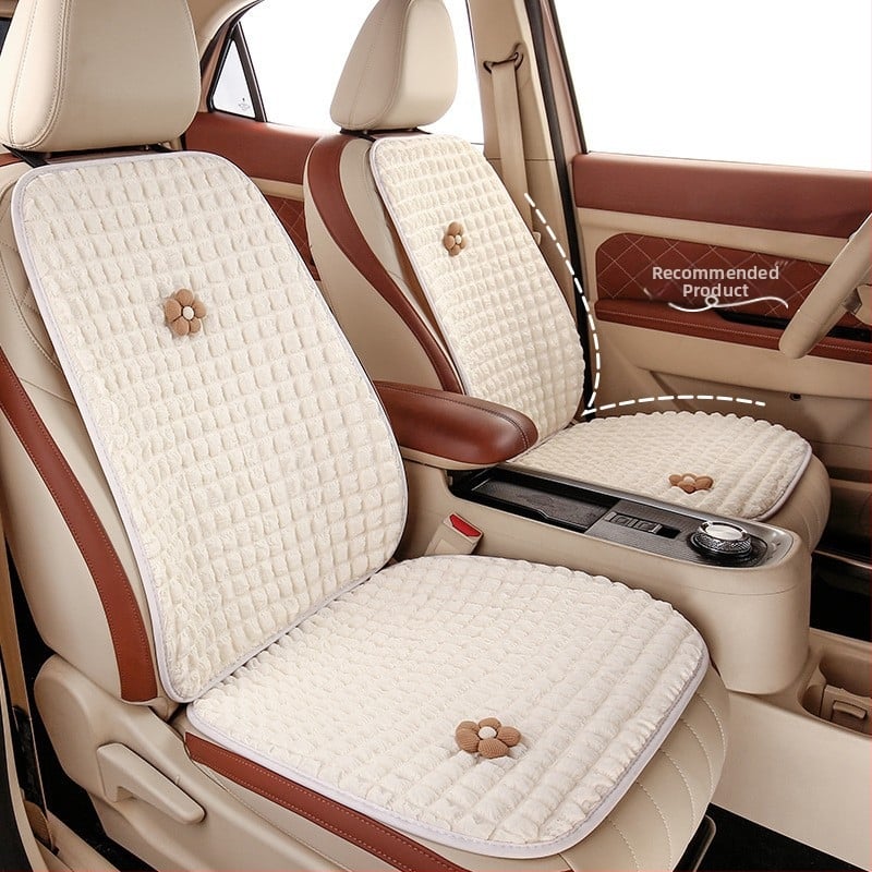 Autosedadlový vankúš, univerzálny pre štyri ročné obdobia, jemný povrch, výplň zo syntetických vlákien, poťah na zadné sedadlo, v jednom kuse