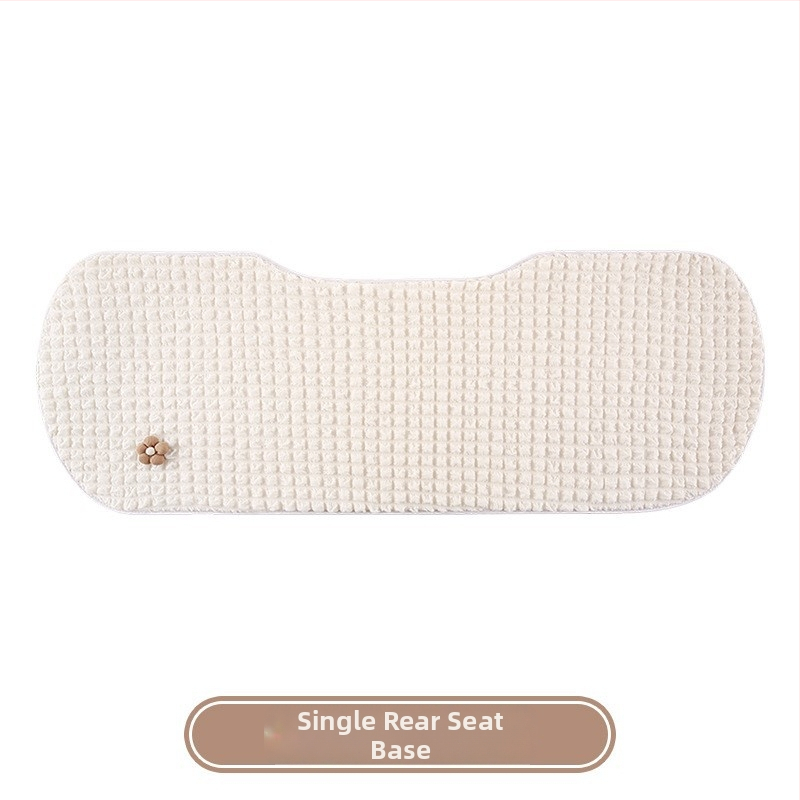 Autosedadlový vankúš, univerzálny pre štyri ročné obdobia, jemný povrch, výplň zo syntetických vlákien, poťah na zadné sedadlo, v jednom kuse