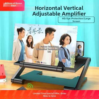 Stojan na fotografovanie zhora pre mobilný telefón – horizontálny a vertikálny ultra ostrý zväčšovač, ABS plast, cyberpunk štýl, vysúvacie uchytenie