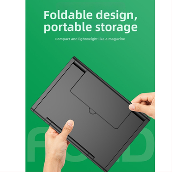 Stojan na fotografovanie zhora pre mobilný telefón – horizontálny a vertikálny ultra ostrý zväčšovač, ABS plast, cyberpunk štýl, vysúvacie uchytenie