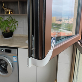 Hurui Aluminijski kutni zaštitnik prozora s mekanim silikonom, zaštita od udara, aluminijska legura, oblik pravokutnog kuta