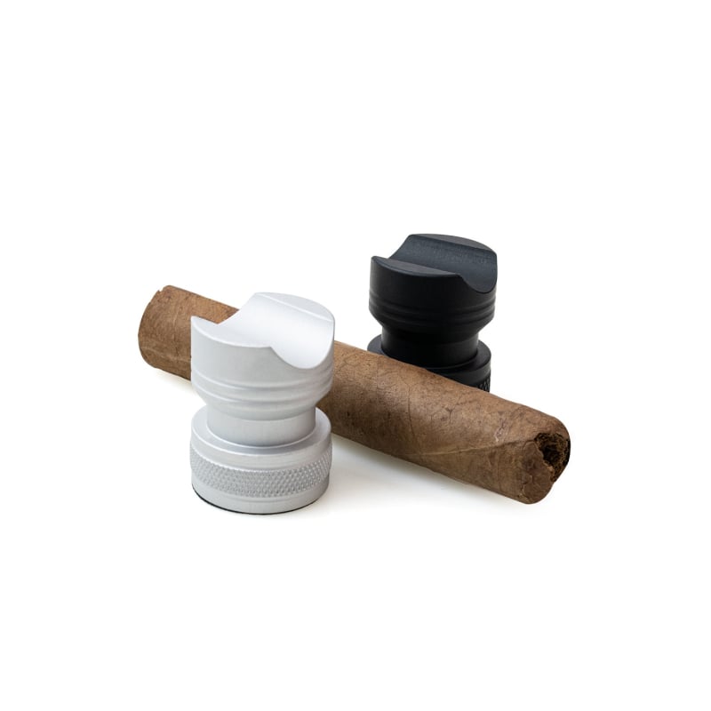 Držač za cigare, metalni, legura cinka, prilagodljiv, jednostavan stil — Jane