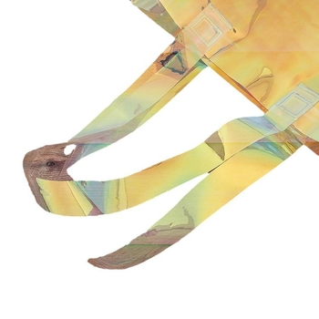 Lézeres PVC bevásárló táska TPU ruházati csomagoláshoz és smink tárolásához, 50-Silk dupla réteg, Yazhong márka, ajándékcsomagoláshoz