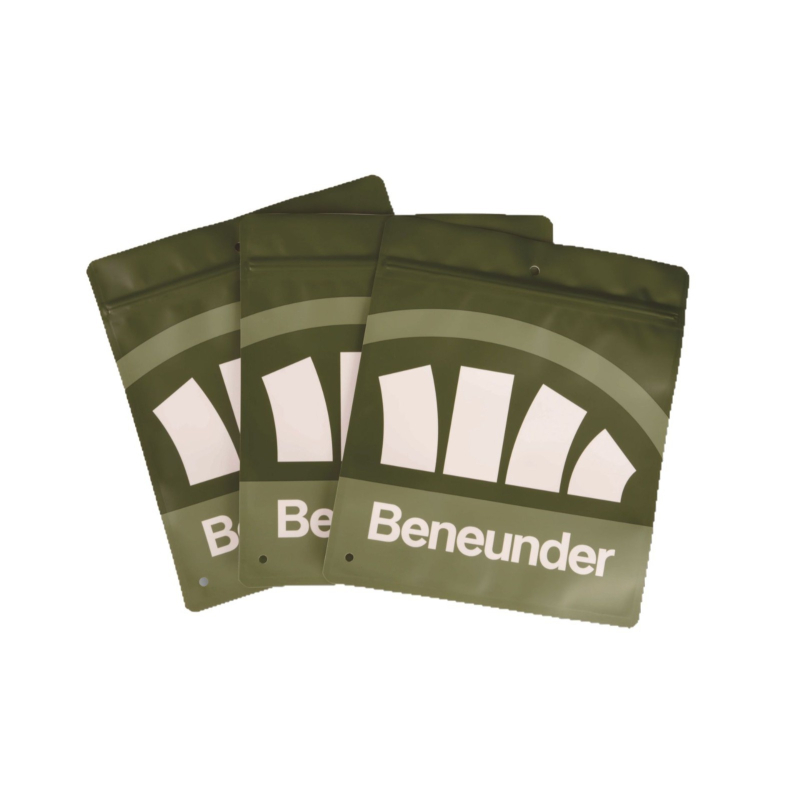 OPP+PET+PE kompozitna vrećica za odjeću i šešire s automatskim zatvaranjem, dvostruka debljina 20–40 μm