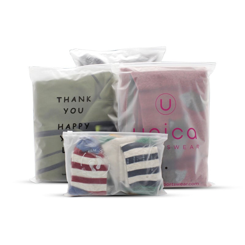 PVC vrećica sa zatvaračem, prozirno pakiranje odjeće, CPE uzorak, višekratno pakiranje odjeće, 3 mm tolerancija