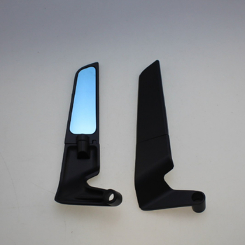 Motorkerékpár visszapillantó tükör állítható többirányú HD tükröződésű felülettel, alumniumötvözet, Qixing márka, származási hely: Wenzhou, erős ütésállóság, városi közlekedésre