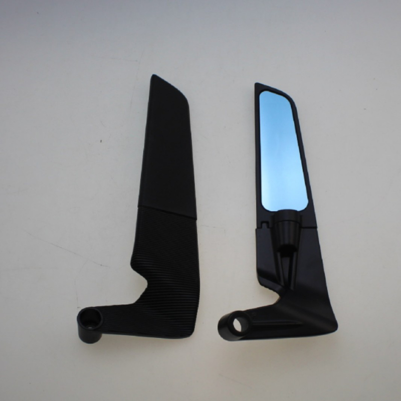 Motorkerékpár visszapillantó tükör állítható többirányú HD tükröződésű felülettel, alumniumötvözet, Qixing márka, származási hely: Wenzhou, erős ütésállóság, városi közlekedésre