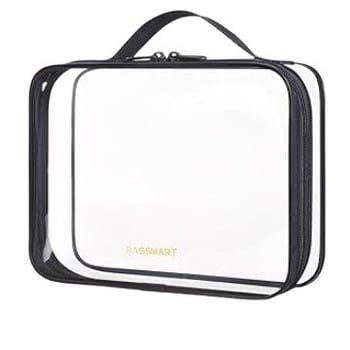 Geantă transparentă din PVC cu fermoar pentru cosmetice, geantă de călătorie portabilă, geantă PVC multifuncțională cu imprimare logo personalizat