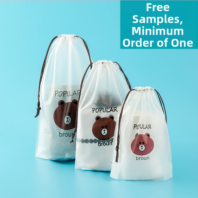 Vrećica za pohranu s vrpcom, prozirna i zaštita od prašine, za čarape, donje rublje, ručnike i cipele — Xinyi Packaging, podrijetlo Yiwu, Kina