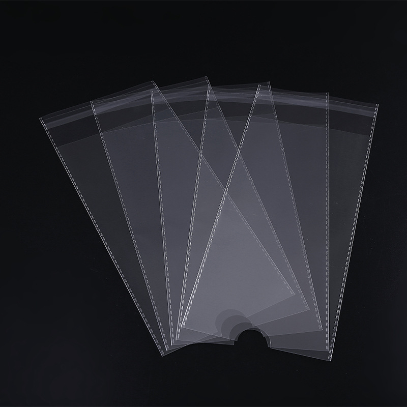 OPP pungi pentru ambalarea șosetelor, pungi透明 autoadezive (Producție zilnică: 2.000.000; Grosime dublă a stratului: 10 Silk; Origine: Yiwu)