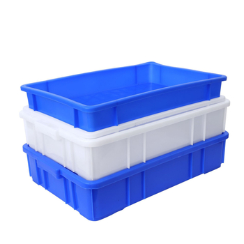 Πλαστικό κιβώτιο αποθήκευσης εξαρτημάτων, τετράγωνο/ορθογώνιο, παχυσμένο, κατασκευασμένο με έγχυση, φορτίο 20–120 kg