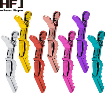 Klip za kosu s dugim nosom, elektroplatirani završni sloj za stiliziranje (hvatanje kose, 10 g)