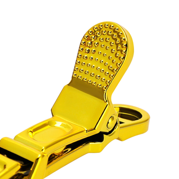 Klip za kosu s dugim nosom, elektroplatirani završni sloj za stiliziranje (hvatanje kose, 10 g)