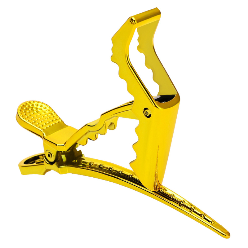 Klip za kosu s dugim nosom, elektroplatirani završni sloj za stiliziranje (hvatanje kose, 10 g)