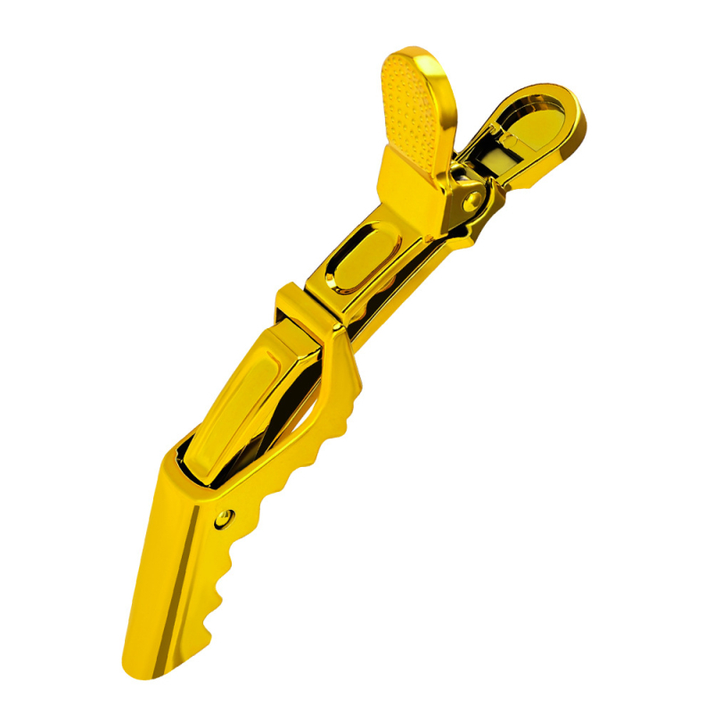 Klip za kosu s dugim nosom, elektroplatirani završni sloj za stiliziranje (hvatanje kose, 10 g)