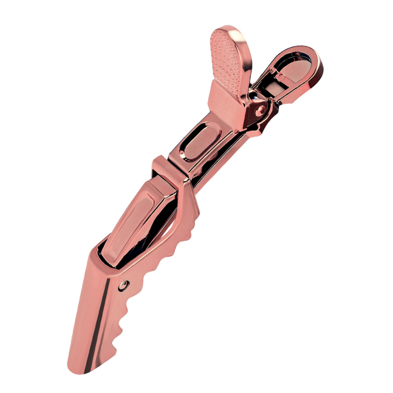 Klip za kosu s dugim nosom, elektroplatirani završni sloj za stiliziranje (hvatanje kose, 10 g)