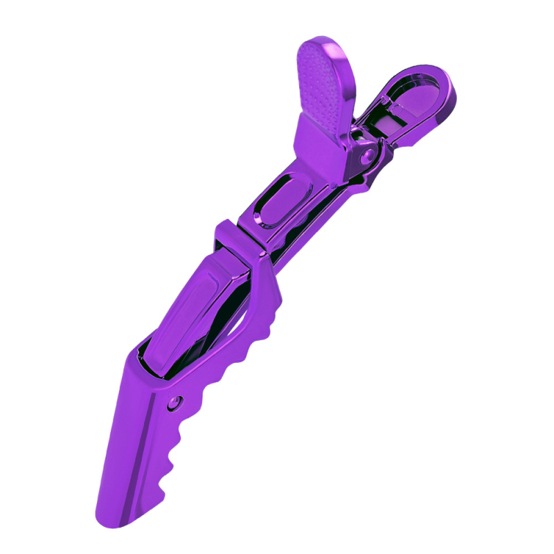 Klip za kosu s dugim nosom, elektroplatirani završni sloj za stiliziranje (hvatanje kose, 10 g)