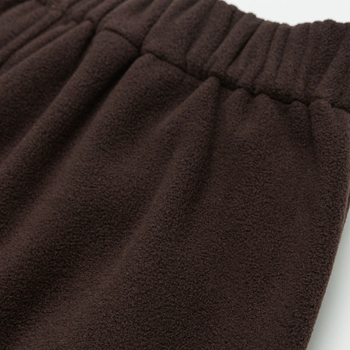 Muške hlače za jesen za outdoor s fleksom i zatvaračem, panelna konstrukcija - opušten, straight kroj, srednji obim struka, 100% poliester fleece