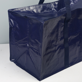 Bo Shuo Torba od tkanog materijala velike kapacitete za preseljenje — vodootporna PP plastična tkanina, dvostruki sloj od 40 niti, putna torba s uzorkom zmijske kože