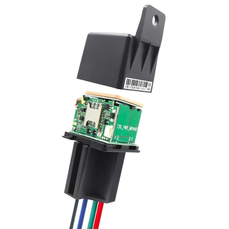 Релейно устройство за автомобилно проследяване – 2G локатор, SOS, отдалечено прекъсване на горивото, аларма за кражба, GPS точност 5 м