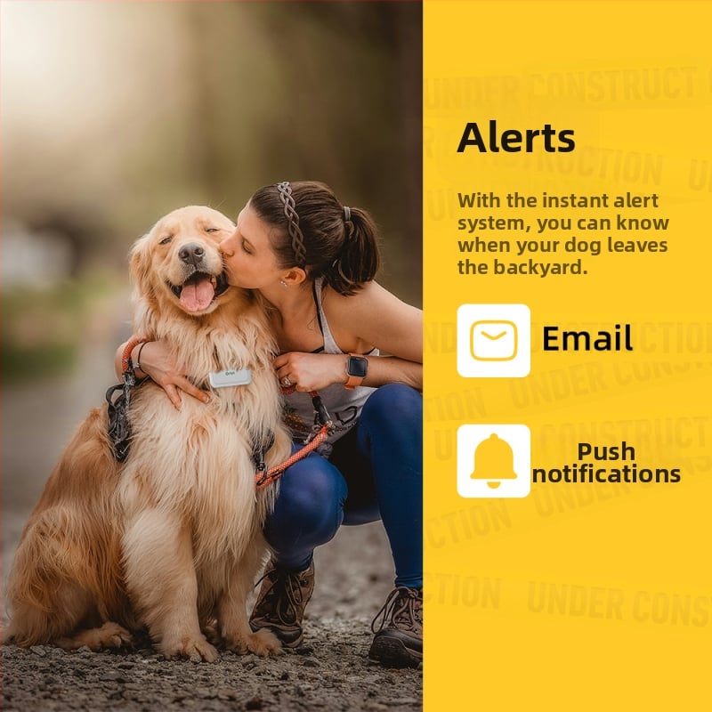 GPS тракер за кучета 4G, антиизгубване, интелигентно колие за големи кучета — PC корпус; литиева батерия; размери 70×35×22 мм; точност ≤10 m