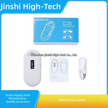 PT160 животински чип скенер за кучета, RFID четец за етикети, интелигентно ръчно устройство, ABS материал, литиева батерия, Shenzhen произход, марка Gold stone high