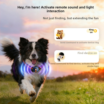 Локатор за домашни любимци: 4G безжичен GPS тракер, ABS корпус, полимерна батерия, GPS точност 5 м, автономност 5–7 дни