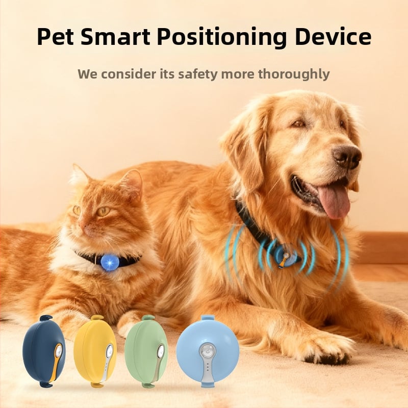 Локатор за домашни любимци: 4G безжичен GPS тракер, ABS корпус, полимерна батерия, GPS точност 5 м, автономност 5–7 дни