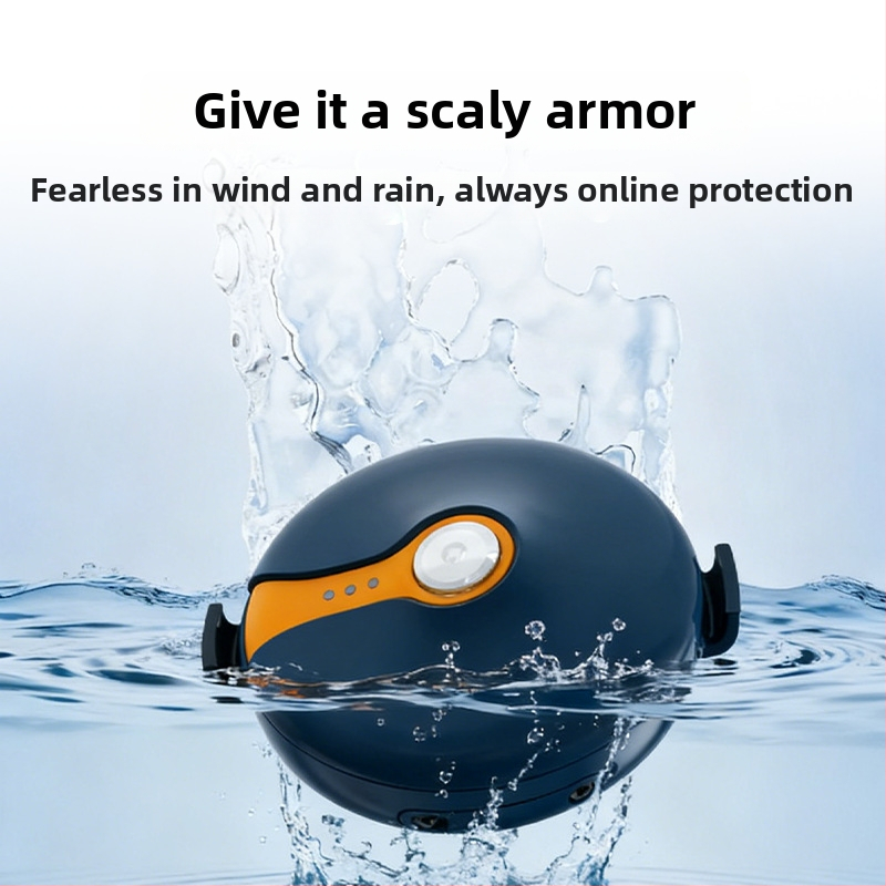 Локатор за домашни любимци: 4G безжичен GPS тракер, ABS корпус, полимерна батерия, GPS точност 5 м, автономност 5–7 дни