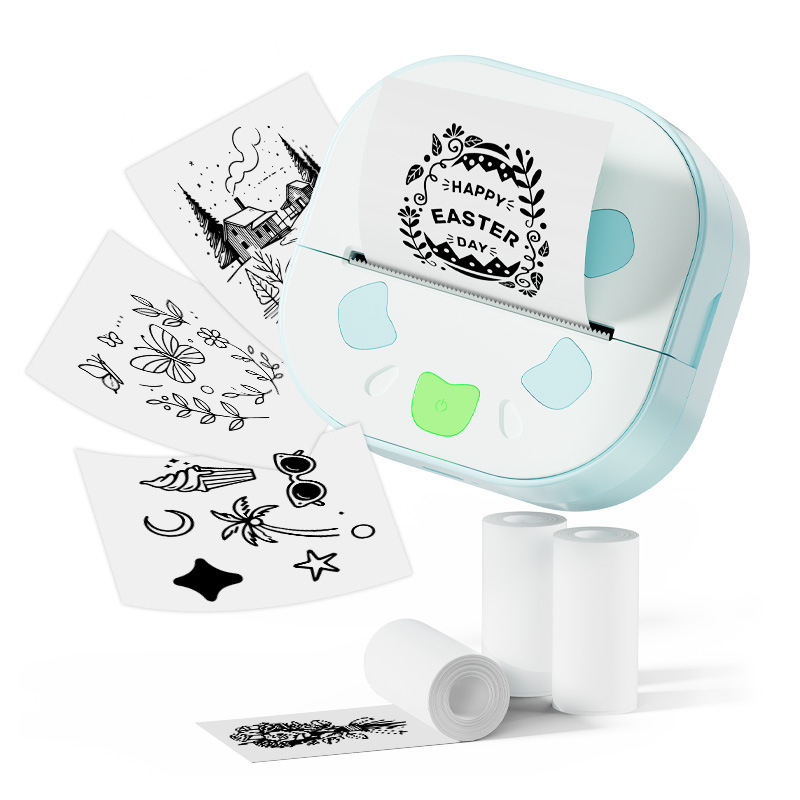 D21 Bluetooth prijenosni pisač naljepnica, termalno tiskanje, format 48 mm, kapacitet papira 57 mm, podrška Android i iOS