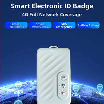 4G elektronický pracovný preukaz s lokalizátorom dochádzky – Baidu mapa, GPS presnosť 5–15 m, polymérová batéria, kód produktu Vd80