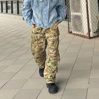 Pantaloni cargo tactici pentru bărbați, camuflați, drepti, talie medie, ușori, cu micro-elasticitate, pentru drumeții în aer liber