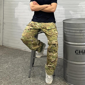 Pantaloni cargo tactici pentru bărbați, camuflați, drepti, talie medie, ușori, cu micro-elasticitate, pentru drumeții în aer liber