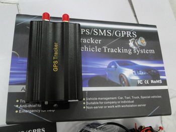 Lokator TK103A/B, točnost GPS 5 m, napajanje 12–24V, vanjska antena, 2G memorija, načini alarma: vibracija, prekid napajanja, SOS, prekoračenje brzine, prijenosni auto GPS locator